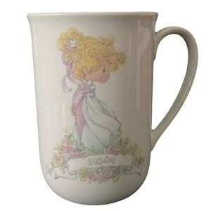 Precious Moments "Susan" Mug 1989 Your Name Is A Precious Gift Enesco